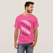 T-shirt Camouflage rose Motif Maputo (Devant entier)