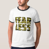 T-shirt Camouflage sans peur (Devant)