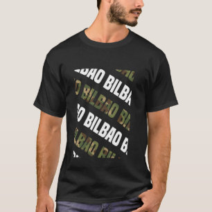 T-shirt Camouflage vert Motif de Bilbao Camo