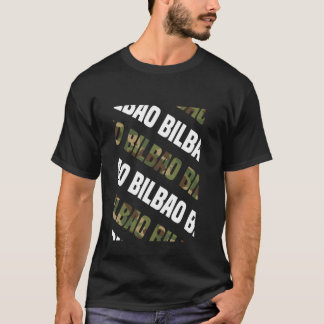 T-shirt Camouflage vert Motif de Bilbao Camo