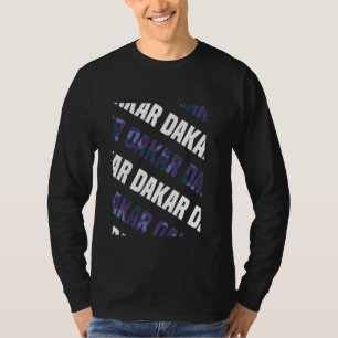 T-shirt Camouflage violet Motif Dakar