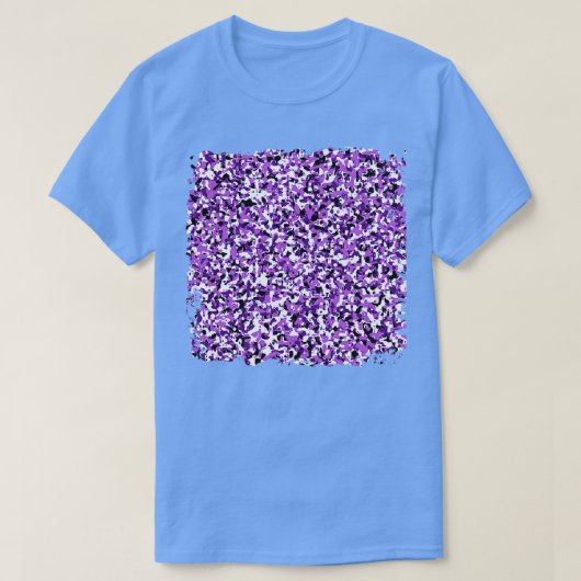 T-shirt Camoupe pourpre (Design devant)