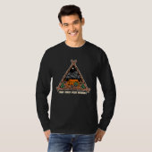 T-shirt Camp Away Your Worries Camping Motivational Quote  (Devant entier)