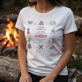 T-shirt Camp Bach Wilderness Bachelorette Party