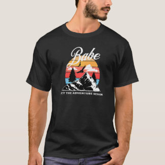 T-shirt Camp Bachelorette Bride Mariage extérieur rustique