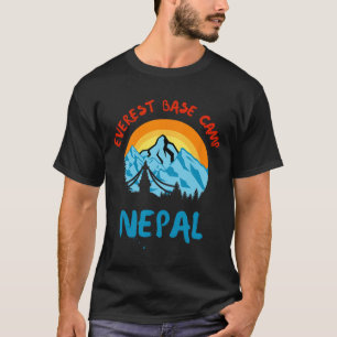 T-shirt Camp Byse Everest Népal Escalade Randonnée Montagn
