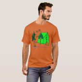 T-shirt camp camp drôle (Devant entier)