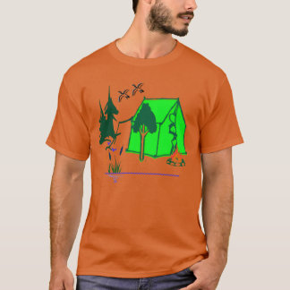 T-shirt camp camp drôle