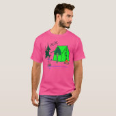 T-shirt camp camp drôle (Devant entier)