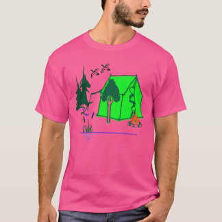 T-shirt camp camp drôle