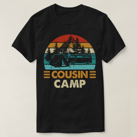 T-shirt Camp Cousin (Design devant)