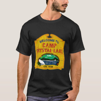 T-shirt Camp Crystal Lake Halloween Funny Camping Graphism