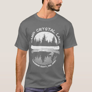 T-shirt Camp crystal lake vendredi le th amis