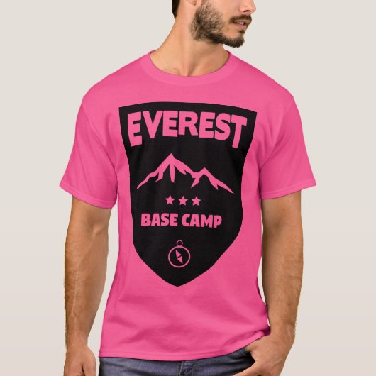 T-shirt Camp de base du mont Everest (Devant)