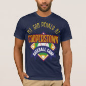 T-shirt Camp de baseball Cooperstown (Devant)