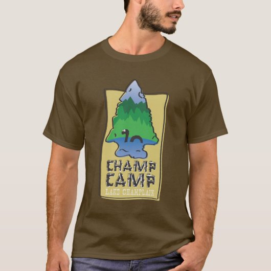 T-shirt Camp de champion (Devant)