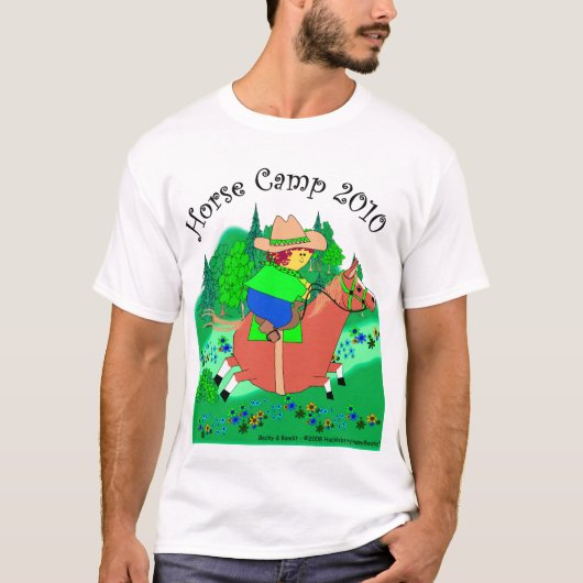 T-shirt Camp de cheval (Devant)