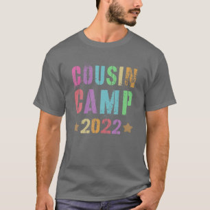 T-shirt CAMP DE COUSIN vintage 2022 Funny Nana Dada Reeduc