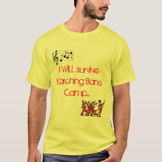T-shirt Camp de fanfare de survie