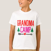 T-shirt Camp de grand-mère (Devant)