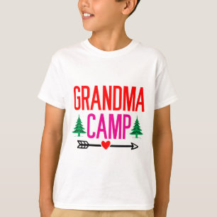 T-shirt Camp de grand-mère