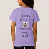 T-Shirt camp de horsey (Dos)