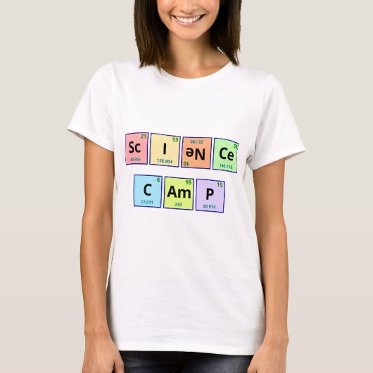 T-shirt Camp de la Science (Devant)