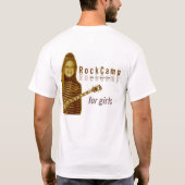 T-shirt Camp de roche pour les filles 2 (Dos)