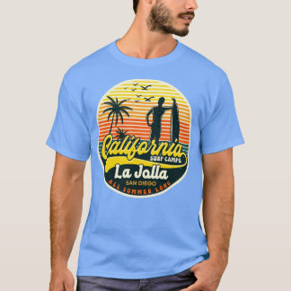 T-shirt Camp de Surf californien La Jolla