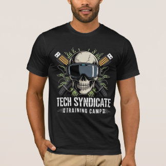 T-shirt Camp d'entraînement du Tech Syndicat Crâne Cyberpu