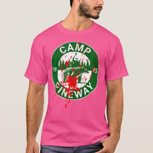 T-shirt Camp d'été Pineway Adventure Wilderness (Devant)