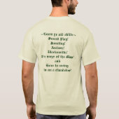 T-shirt Camp Excalibur (Dos)