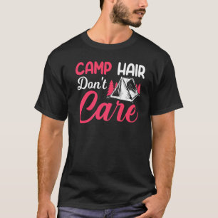 T-shirt Camp Hair Dont'Care Camper Happiness Gla