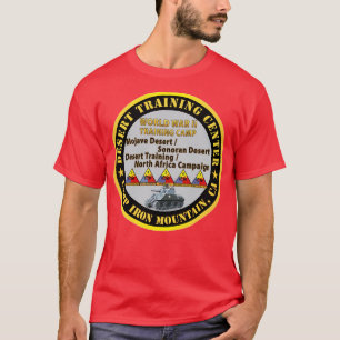 T-shirt Camp Iron Mountain CA Desert Training Centre 34567