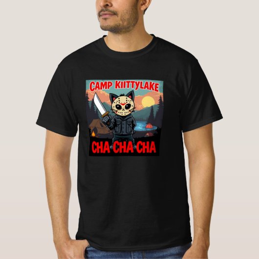 T-shirt Camp Kitty Lake Meurtrier (Devant)