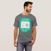 T-shirt Camp Know Where shirt for Geeks 1985 - Ham Radio (Devant entier)