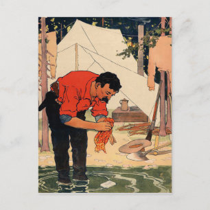 T-SHIRT Camp Life Briefkaart