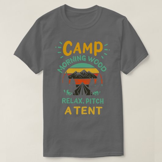 T-shirt Camp Morning Wood 4 (Design devant)