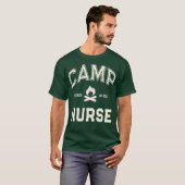 T-shirt CAMP NURSE Medical Staff (Devant entier)