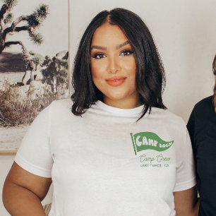 T-shirt Camp Personnalisé Bach Bachelorette Mountain Favor