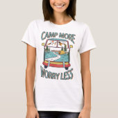 T-shirt Camp plus de souci moins (Devant)