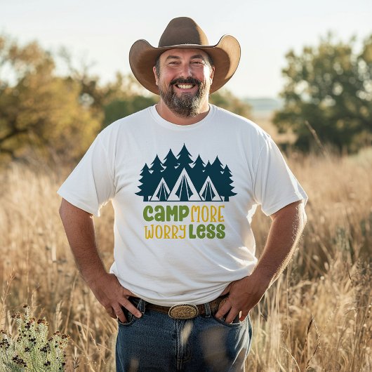 T-shirt Camp Plus Inquiète Moins
