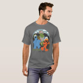 T-shirt Camp Sesame Street EST. 1969 (Devant entier)