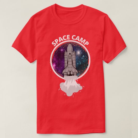 T-shirt Camp spatial (Design devant)