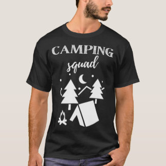 T-shirt Camp Squad shirt, camping, camper bff s d