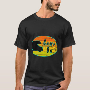 T-shirt Camp Sur Rv Et Camping