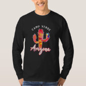 T-shirt Camp Verde Arizona Usa Desert Cactus Vacances Souv (Devant)