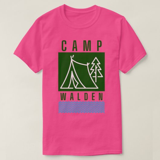 T-shirt Camp Walden 3 (Design devant)