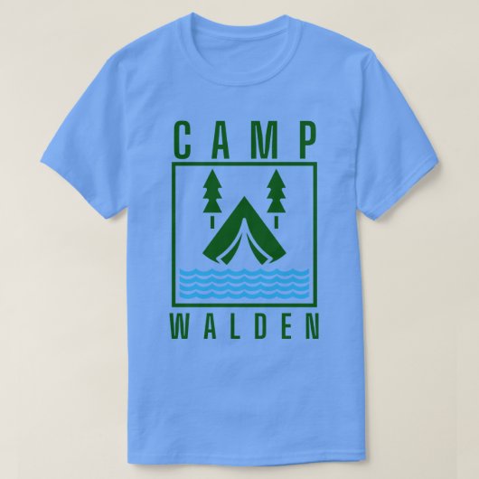 T-shirt Camp Walden 9 (Design devant)