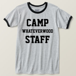 T-shirt Camp Whateverwood Staff Grey